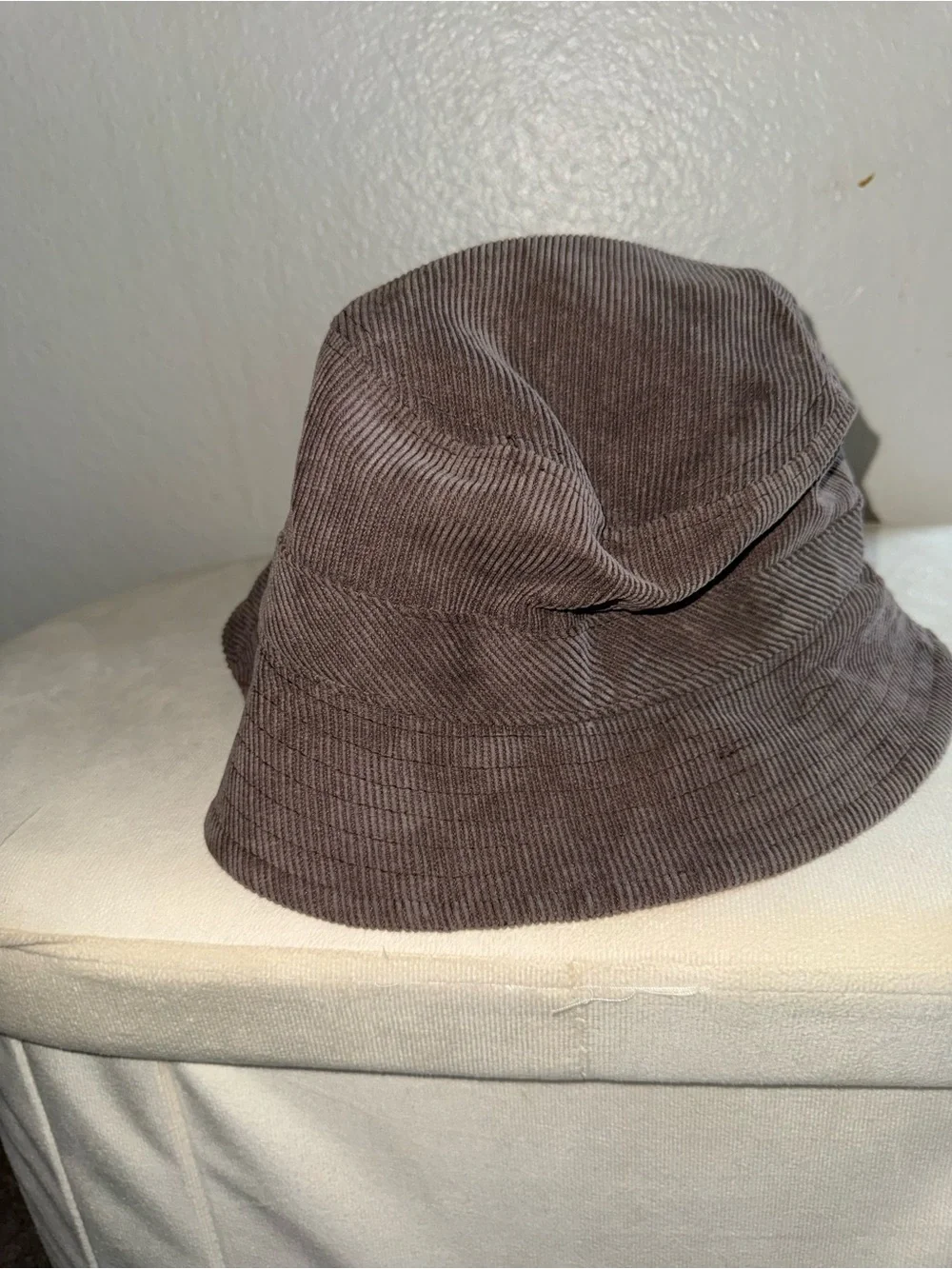 Source Unknown Brown Corduroy Kids Bucket Hat with 
